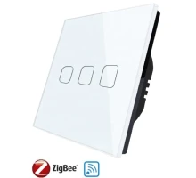 Сенсорний ZigBee/RF вимикач SK-Z803Y — 3 клавіші